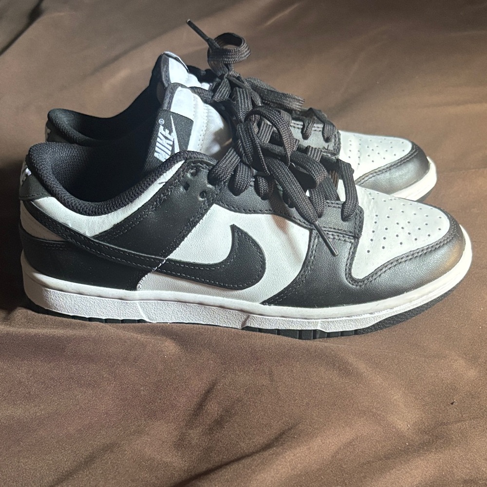 Nike Black and White Low-Top Sneakers